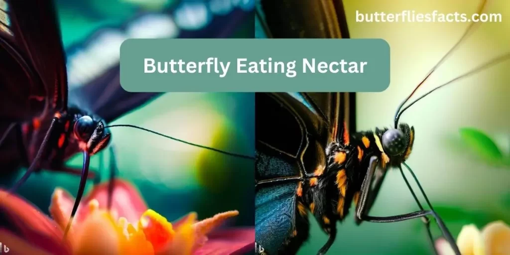 butterflies extract Nectar